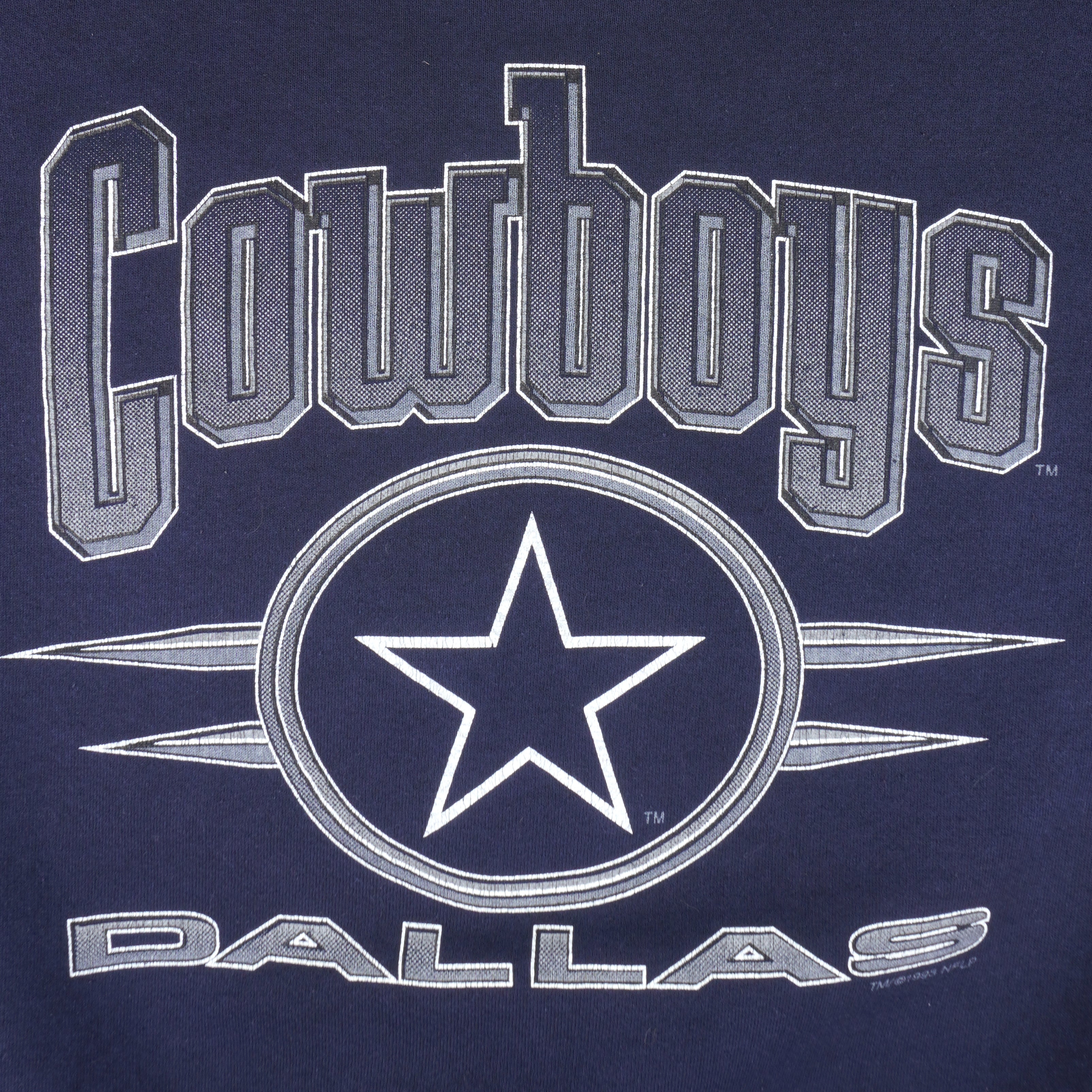 NFL - Dallas Cowboys Crew Neck Sweatshirt 1993 X-Large Vintage Retro Football