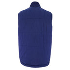 Nike - Blue Embroidered Puff Vest T-Shirt 1990s X-Large Vintage Retro