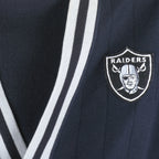 NFL - Oakland Raiders Button-Up Sweater 1990s Medium Vintage Retro Football