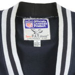 NFL - Oakland Raiders Button-Up Sweater 1990s Medium Vintage Retro Football