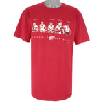 NHL (Anvil) - Detroit Red Wings MVP Fedorov, Chelios, Yzerman T-Shirt 1990s X-Large