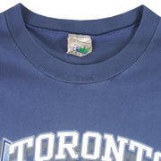 NHL (Wave) - Toronto Maple Leafs Single Stitch T-Shirt 1990s X-Large Vintage Retro Hockey