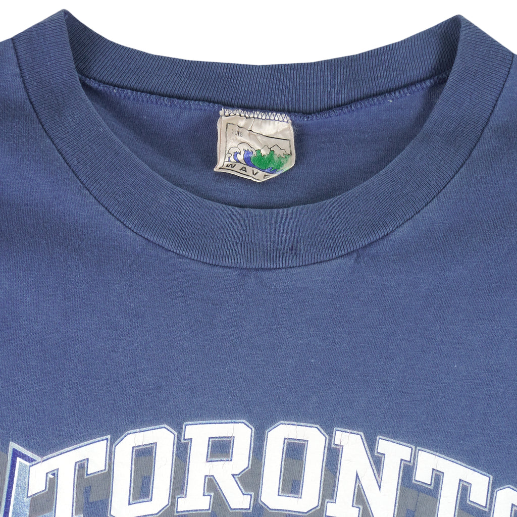 NHL (Wave) - Toronto Maple Leafs Single Stitch T-Shirt 1990s X-Large Vintage Retro Hockey