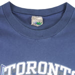 NHL (Wave) - Toronto Maple Leafs Single Stitch T-Shirt 1990s X-Large Vintage Retro Hockey