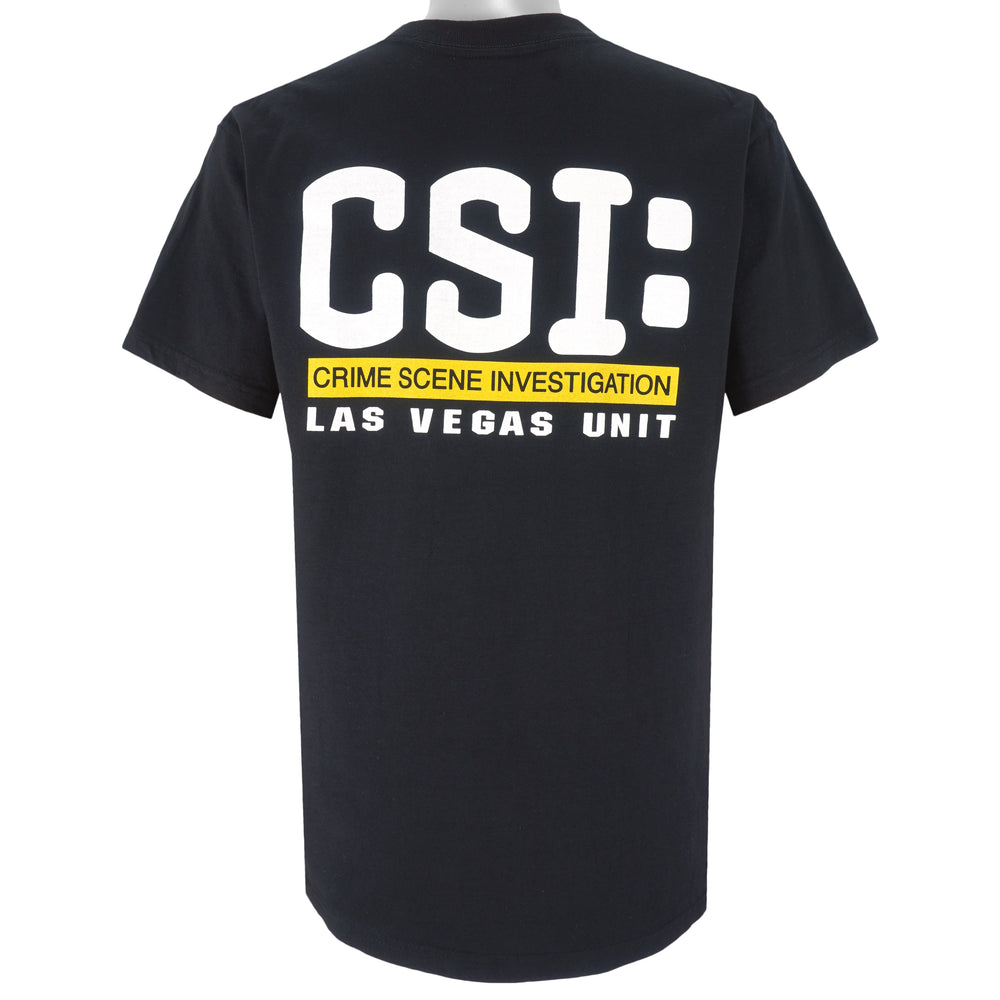 Vintage - Las Vegus Unit CSI T-Shirt 1990s Large Vintage Retro