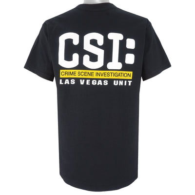 Vintage (NK) - CSI Las Vegas Unit TV Show T-Shirt 2000s Large