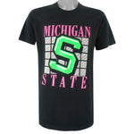 NCAA (Suntex) - Michigan State University Single Stitch T-Shirt 1990 Large