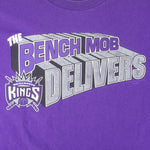 NBA (CSA) - Sacramento Kings The Bench Mob Delivers T-Shirt 1990s X-Large Vintage Retro Basketball