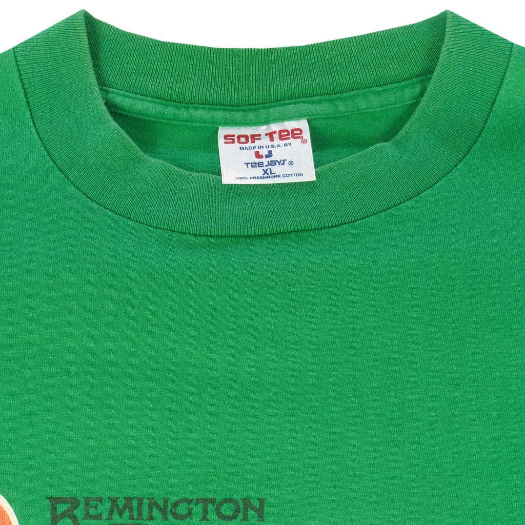Vintage (Sof Tee) - Remington Bullet Knife Single Stitch T-Shirt 1990s X-Large Vintage Retro