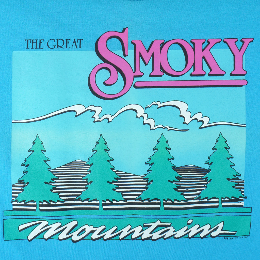 Vintage - The Great Smoky Mountain T-Shirt 1986 X-Large Vintage Retro