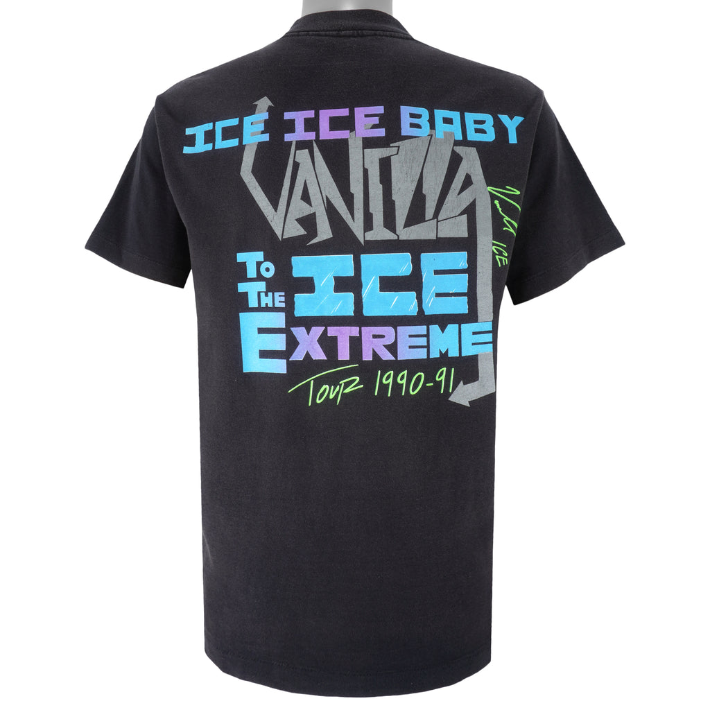 Vintage (Sof Tee) - Vanilla Ice Tour Single Stitch T-Shirt 1990 Large Vintage Retro