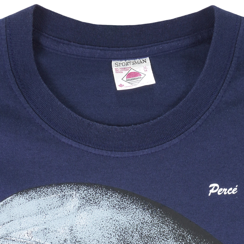 Vintage (Sportsman) - Perce Dolphin Animal Printed T-Shirt 1990s Medium Vintage Retro
