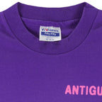 Vintage (Hanes) - Lazy Girls Club Single Stitch T-Shirt 1990s X-Large Vintage Retro