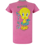 Looney Tunes - Beach Bird Tweety Single Stitch T-Shirt 1997 Small Vintage Retro