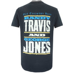 Vintage (Screen Star) - Randy Travis and Jones Single Stitch T-Shirt 1990 X-Large Vintage Retro
