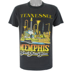  Tennessee Memphis Beale Street Blues Single Stitch Vintage Retro