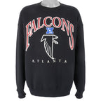 NFL (Nutmeg) - Atlanta Falcons Crew Neck Sweatshirt 1996 X-Large Vintage Retro Football