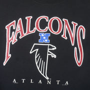 NFL (Nutmeg) - Atlanta Falcons Crew Neck Sweatshirt 1996 X-Large Vintage Retro Football