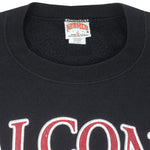 NFL (Nutmeg) - Atlanta Falcons Crew Neck Sweatshirt 1996 X-Large Vintage Retro Football