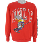 NCAA (Delta) -  UNLV Runnin Rebels Crew Neck Sweatshirt 1990s Large Vintage Retro Football College