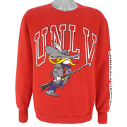 NCAA (Delta) -  UNLV Runnin Rebels Crew Neck Sweatshirt 1990s Large Vintage Retro Football College