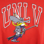 NCAA (Delta) -  UNLV Runnin Rebels Crew Neck Sweatshirt 1990s Large Vintage Retro Football College