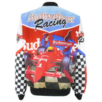 NASCAR (Chalk Line) - Budweiser Racing Fanimation Satin Jacket 1990s X-Large Vintage Retro