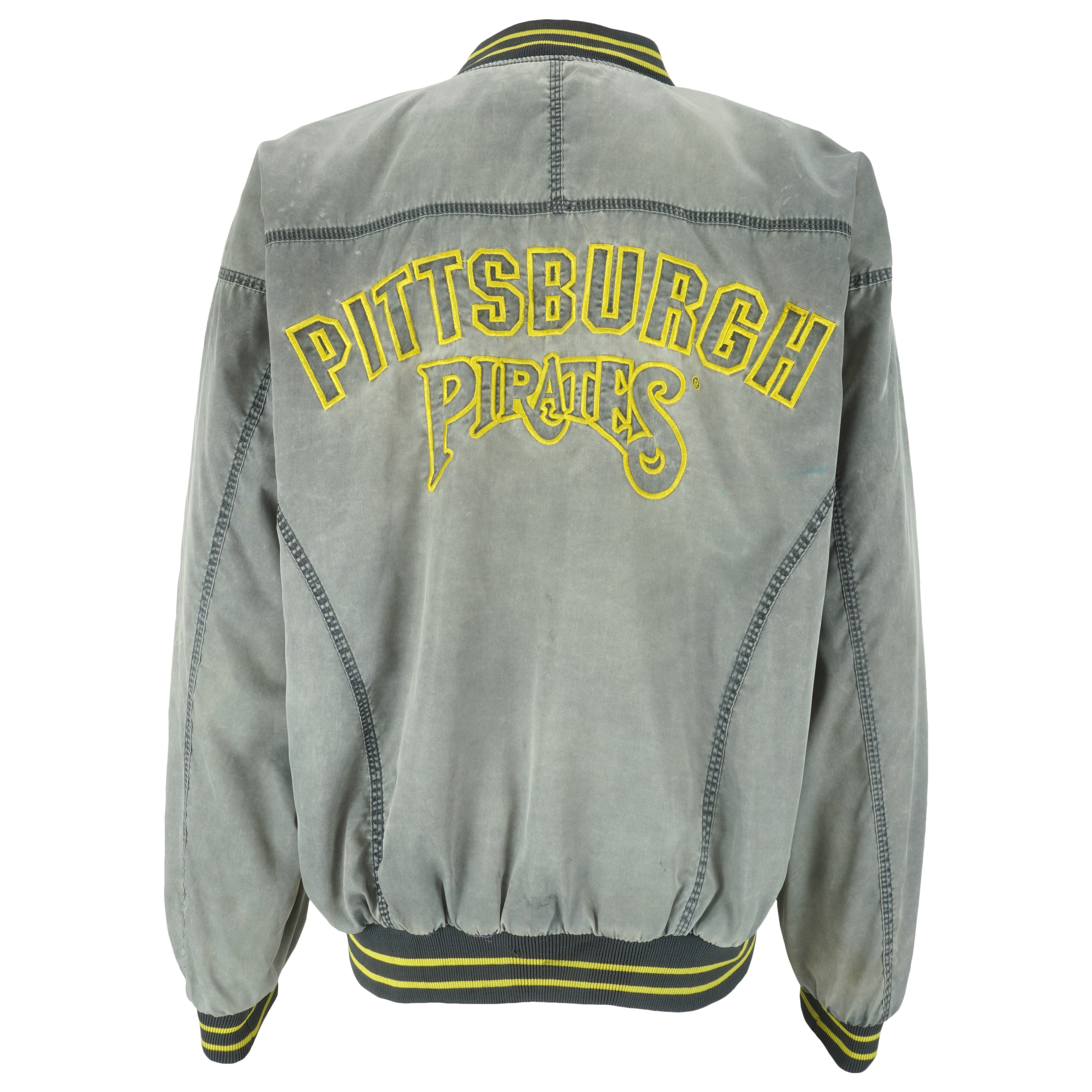 MLB (Basic) - Pittsburgh Pirates Embroidered Jacket 1990s X-Large Vintage Retro Baseball
