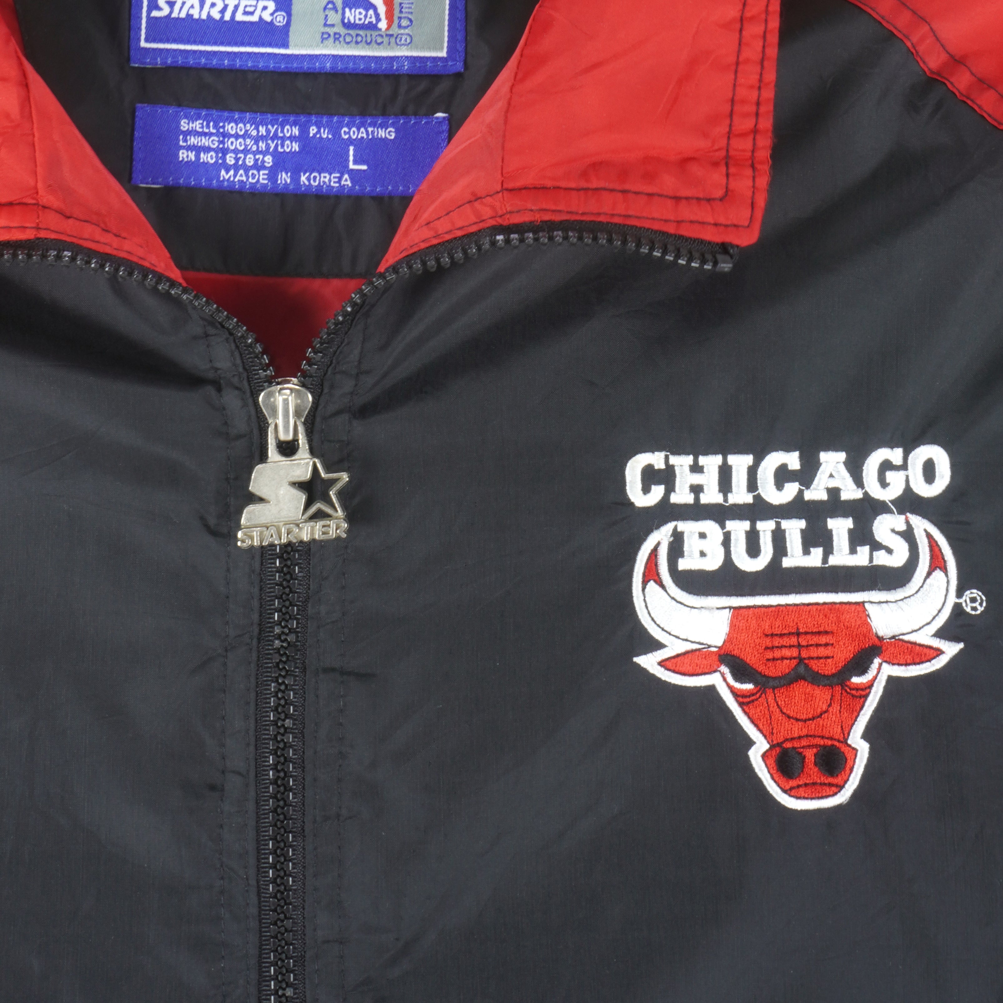 chicago bulls windbreaker 90s