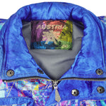 ASICS - Austria Zip & Button-Up Ski Jacket 1990s Large Vintage Retro