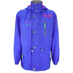 Ellesse - Blue Italy SPET Unit Hooded Ski Jacket 1990s Large Vintage Retro