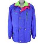 Ellesse - Blue Italy SPET Unit Hooded Ski Jacket 1990s Large Vintage Retro