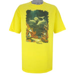 Vintage (AAA) - Dolphin Animal Printed T-Shirt 1990s X-Large Vintage Retro