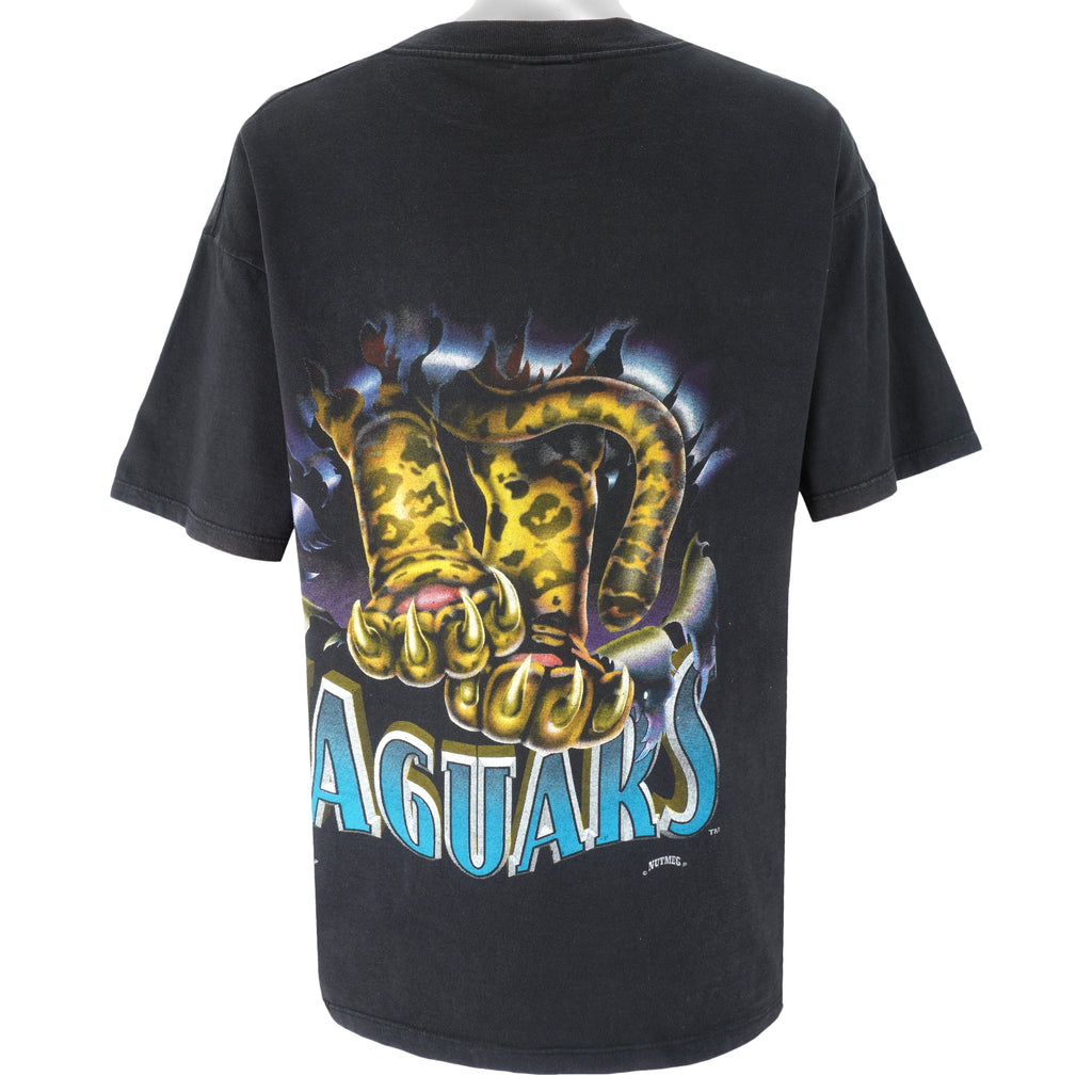 NFL (Nutmeg) - Jacksonville Jaguars Breakout T-Shirt 1990s X-Large Vintage Retro Football