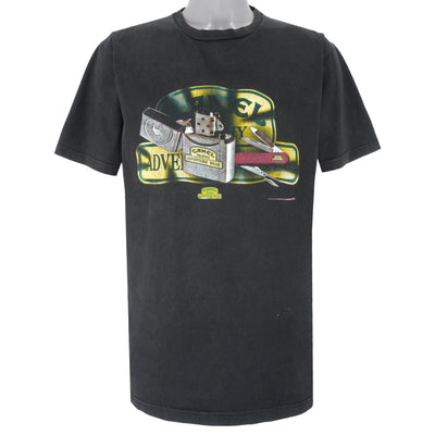 Vintage (Camel) - Trophy Adventure Wear Lighter T-Shirt 1990s X-Large