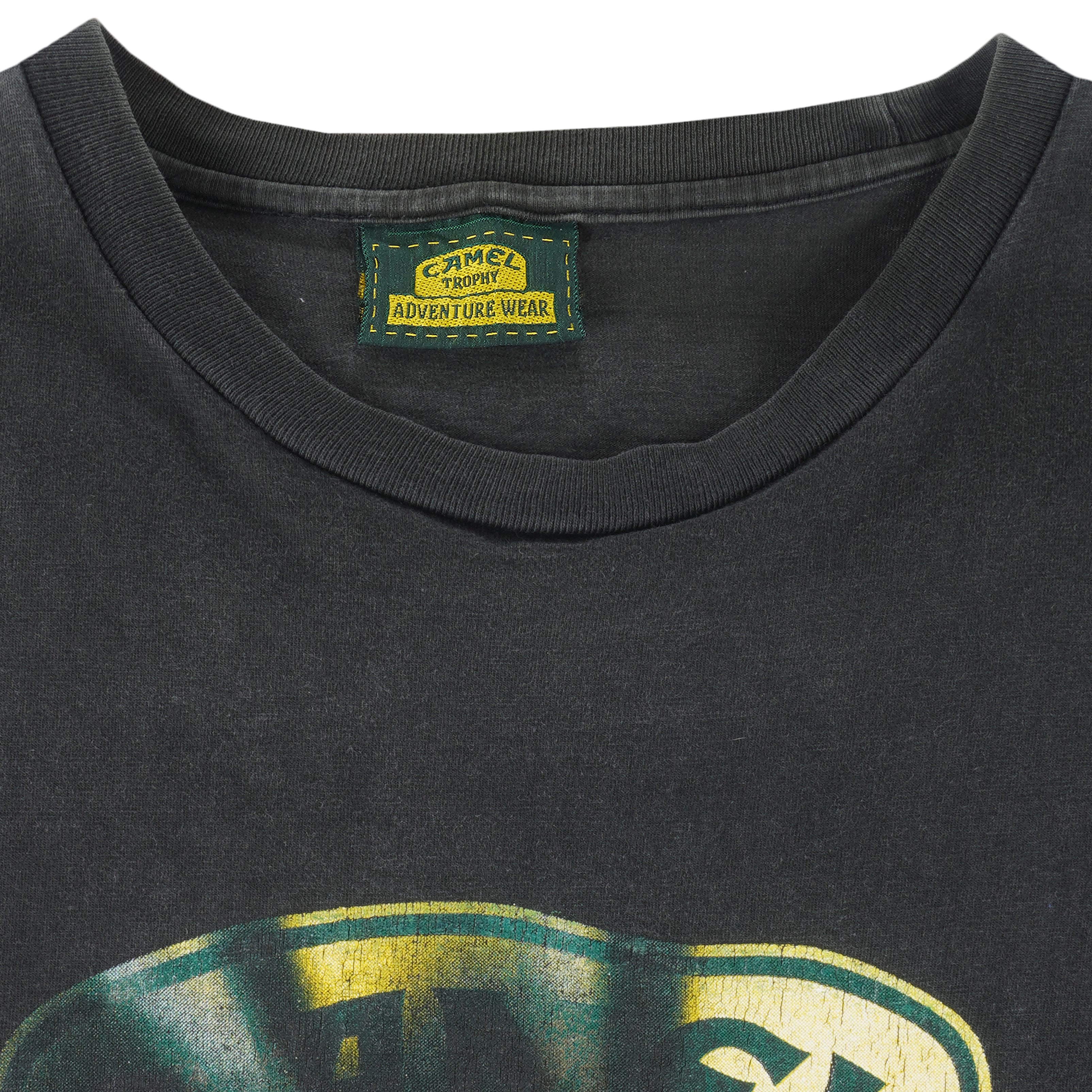 Vintage (Camel) - Trophy Adventure Wear Lighter T-Shirt 1990s X-Large Vintage Retro