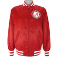 NCAA - Alabama Crimson Tide Button-Up Satin Jacket 1990s Large Vintage Retro Football College