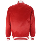 NCAA - Alabama Crimson Tide Button-Up Satin Jacket 1990s Large Vintage Retro Football College