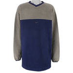 Nike - Embroidered Mini Swoosh Fleece Sweatshirt 1990s XX-Large