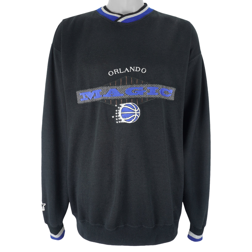 Starter - Orlando Magic Embroidered Sweatshirt 1990s X-Large Vintage Retro Basketball