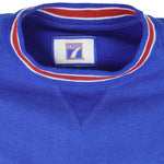 NFL (Logo 7) - Buffalo Bills Embroidered Crew Neck Sweatshirt 1990s X-Large Vintage Retro Football