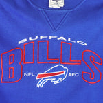 NFL (Lee) - Buffalo Bills Embroidered Crew Neck Sweatshirt 1990s Large Vintage Retro Football