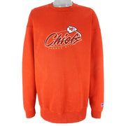 NFL (Pro Player) - Kansas City Chiefs Embroidered Sweatshirt 1990s XX-Large Vintage Retro Football