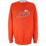 NFL (Pro Player) - Kansas City Chiefs Embroidered Sweatshirt 1990s XX-Large Vintage Retro Football
