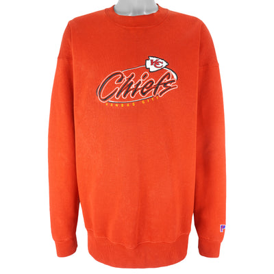 NFL (Pro Player) - Kansas City Chiefs Embroidered Sweatshirt 1990s XX-Large