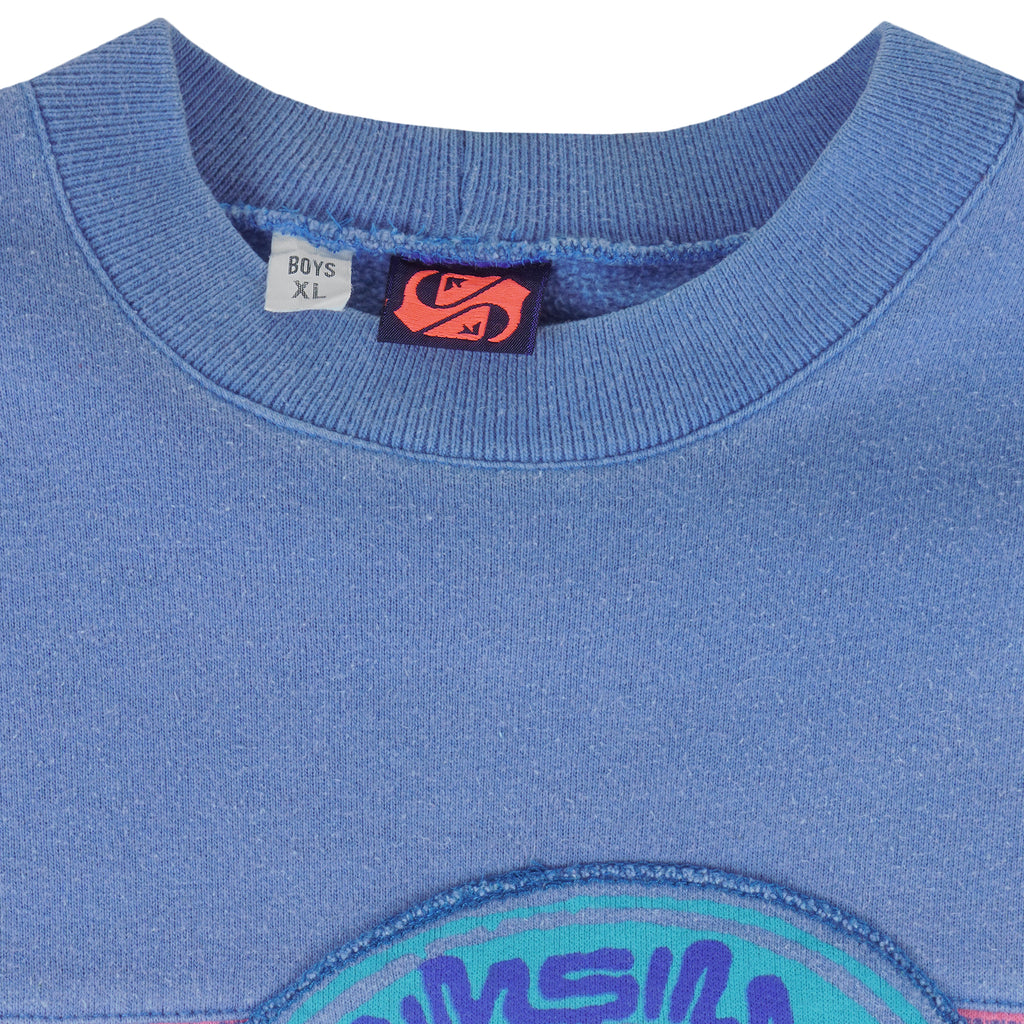 Vintage - Quick Silver International Crew Neck Sweatshirt 1990s X-Large Vintage Retro