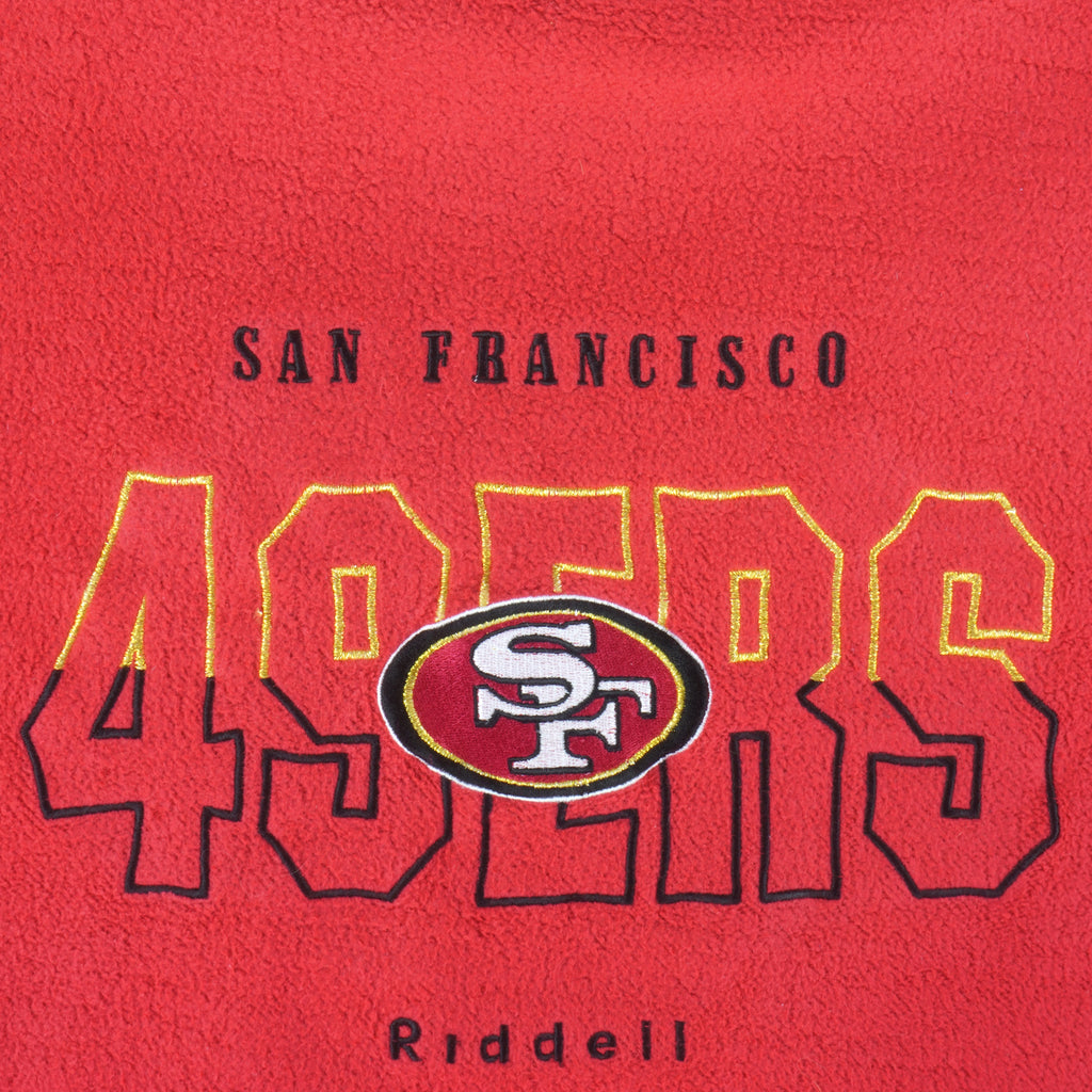 NFL (Riddle) - San Francisco 49ers Crew Neck Sweatshirt 1990s Large Vintage Retro Football