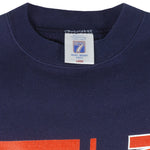 NFL (Logo 7) - New York Giants Crew Neck Sweatshirt 1990s Large Vintage Retro Football