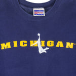 NCAA (Hanes) - Michigan Wolverines Basketball Sweatshirt 1990s Large Vintage Retro College Basketball
