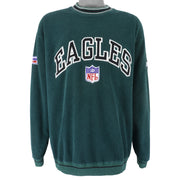 Starter (Pro Line) - Philadelphia Eagles Crew Neck Sweatshirt 1990s Large Vintage Retro Football